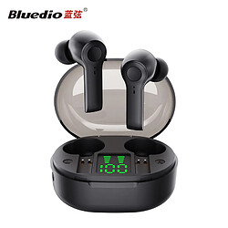 GUPBOO Casque sans fil Bluedio D4 Casque Bluetooth sans fil Hi Casque de sport stéréo Casque à commande tactile avec étui de charge 