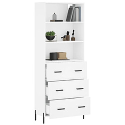 Avis Maison Chic Buffet,Meuble de Rangement,commode pour salon,Cuisine Blanc 69,5x34x180 cm Bois d'ingénierie -MN58564