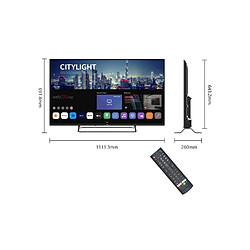 Acheter Smart Tech TV LED 4K UHD 50' (127cm) Smart TV Web OS-50UW02V- Molotov, Netflix, Prime Video, Canal+, Disney+ - 3xHDMI - 2xUSB - MEMC- DOLBY Audio