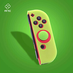 Blade Joy Contrôleur Silicone Skin - droite - Green + Poignées - Nintendo Switch