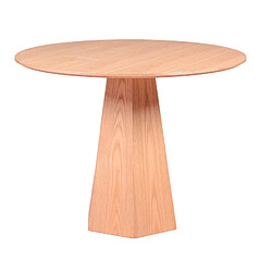 Nest Dream Table à manger avec piètement central en bois de frêne (100cm) - Nest