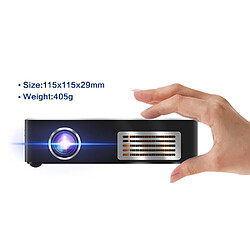 Universal Mini Mini Projecteur DLP portable Android 7.1 WiFi Bluetooth Smart TouchPad LED Home Cinema Beamer | Projecteurs LCD