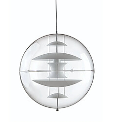 Universal Lustre planétaire sphérique de 40cm, comptoir de bar de restaurant moderne designer couvercle souple global 6.5W chaud, 220V, lustre acrylique doré