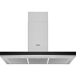 Hotte décorative murale 90cm 580m3/h inox - lc96bhm50 - SIEMENS