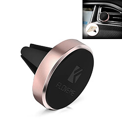 Wewoo Support Holder or rose pour iPhone, Galaxy, Sony, Lenovo, HTC, et autres Smartphones Universel Magnetic Car Air Sortie Vent Stand de Téléphone Stand,