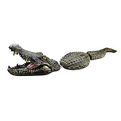 Acheter Simulation Flottant Crocodile Leurre Idéal Pour Pool Park Patio Heron Away Style 4