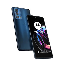 Motorola Moto Edge 20 Pro Téléphone Intelligent 6.7" FHD+ Snapdragon 870 12Go 256Go Android 10.0 Bleu