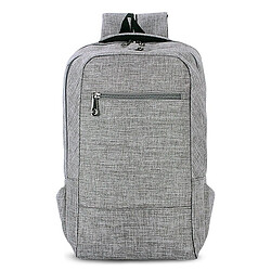 Wewoo Sacoche pour ordinateur portable gris MacBook 15,6 pouces et moins, Samsung, Lenovo, Sony, DELL Alienware, CHUWI, ASUS, HP Sac à dos, taille: 43x28x12cm, à bandoulière à universel multifonctions 