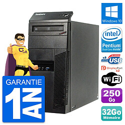 PC Tour Lenovo ThinkCentre M83 Intel G3220 RAM 32Go Disque 250Go Windows 10 Wifi · Occasion 