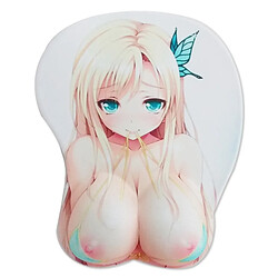 Totalcadeau Tapis de souris 3D informatique ergonomique manga repose poignet