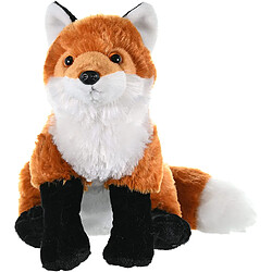 Wild Republic peluche CK Renard de 30 cm marron blanc noir 