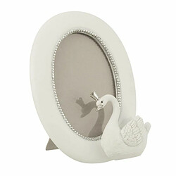 Paris Prix Cadre Photo Déco Cygne 20cm Blanc & Argent