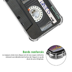 Acheter Coque iPhone 11 anti-choc souple avec angles renforcés transparente Cassette Evetane