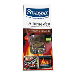 Carrés Allume-feu STARWAX 100% Naturels (x72)