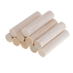 10pieces balsa bois rond bâtons 11mm diamètre pour l'alimentation du bois 50mm Artisanat fait à la main