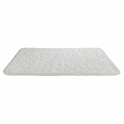 WENKO Tapis de salle de bain Pebbles - Mémoire de forme - Beige