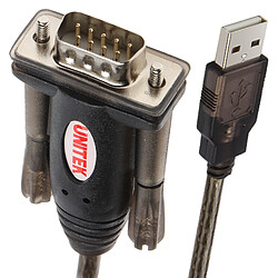 Unitek USB-A - RS-232 1,5 m Noir (USBTS9P) Unitek USB-A - Câble RS-232 1,5 m Noir (USBTS9P)