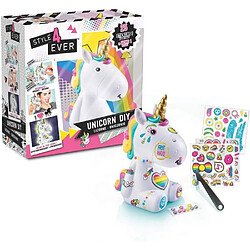 Canal Toys STYLE 4 EVER Licorne DIY - Licorne a décorer et a personnaliser qui brille dans le noir ! - OFG 106 - 6 ans et +