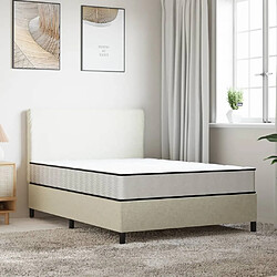 vidaXL Matelas en mousse moyennement doux 120x200 cm