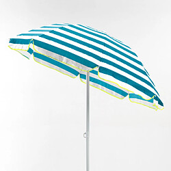 Beachline Parasol de plage 200 cm portable coton Taormina, Couleur: Motif la Mer 6