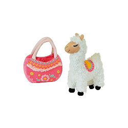 Jemini/Fun House Peluche Lola le Lama avec sac multicolore - H24cm 