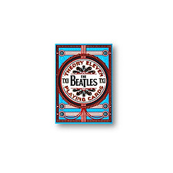 Bicycle The Beatles cards, blue deck 