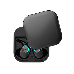 Universal T1 pod double bluetooth 5.0 casque tws sans fil bouchon d'oreille stéréo casque sport étanche pour Xiaomi noir 