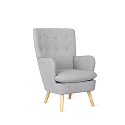 Vivaldi Fauteuil SANTOS 2 Gris Clair 