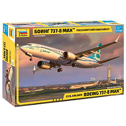 Zvezda 7026 500787026-1:144 Boeing 737-8 Max, modélisme, Construction, modélisme, Bricolage, Bricolage, kit de Construction en Plastique, Non laqué