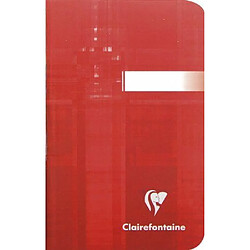 Clairefontaine Lot de 4 Metric Cahier petits carreaux sans spirales/Carnet de poche 9x14cm Coloris assortis pas cher