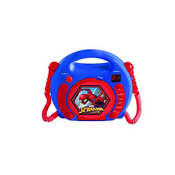 Lexibook Lecteur CD avec 2 microphones Spider Man