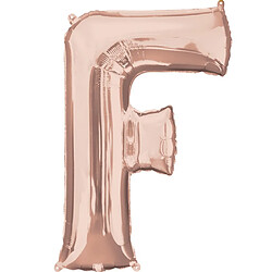 Avis Anagram Ballon Foil 16 ``-40 cm Nombre 1 rose gold, or, 7 a3748611