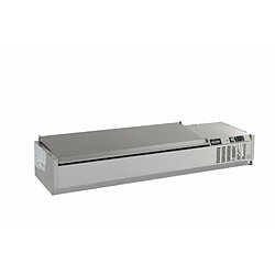 Saladette Réfrigérée A Poser - Inox - Bacs GN 1/3 - Combisteel