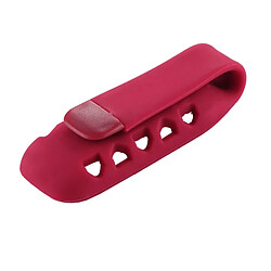 Wewoo Bracelet vin rouge pour une montre en silicone Fitbit One Smart Watch, taille: 6x2.2x1.5cm pas cher