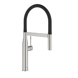 Grohe - Mitigeur d'évier avec bras flexible SuperSteel - Essence 