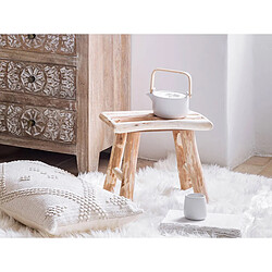 Atmosphera, Createur D'Interieur Tabouret Woody en bois de peuplier - Atmosphera