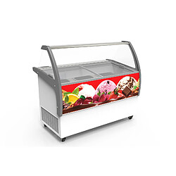 Vitrine a glace 9 x 5 L Bali - Combisteel 