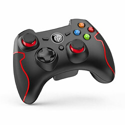 Avis Winkoo.fr Manette sans Fil pour PC PS3, Manette PC, Manette PS3, Gamepad Joystick PC PS3, 2.4G Wireless Manette de Jeu pour PC Windows XP-7-8-10-11, PS3, Noir Rouge