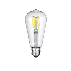 Trio Ampoule longue LED E27 Déco filament 600 lm 6W