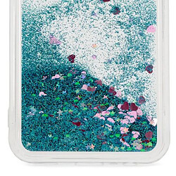 iLike Coque arrière en silicone à paillettes pour Samsung Galaxy A35 5G (A356E) (A356B) Bleu