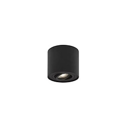 NOVA LUCE Plafonnier GOZZANO Sable Noir GU10 10 W 9174512