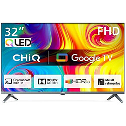 Avis Chiq TV QLED Full HD 80 cm L32QM8T- Google TV - QLED