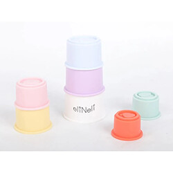 Avis EliNeli Jeu gobelets empilables - silicone