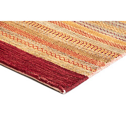 Avis Vidal Tapis de laine 153x94 rouge Juma