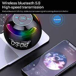 Acheter Universal Portable Wireless Subwoofer Stéréo Surround Bluetooth Haut-parleur Extérieur Mini Haut-parleur Smartphone Tablette PC | Noir