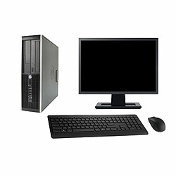 PC HP Compaq 6200 Pro SFF Ecran 22" Intel G630 RAM 8Go SSD 960Go Windows 10 Wifi - Occasion