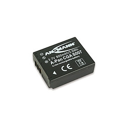 ANSMANN Batterie photo numerique type Panasonic CGA-S007 / DMW-BCD10 Li-ion 3.7V 800mAh