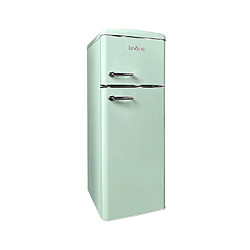 LINARIE Réfrigérateur congélateur 2 portes retro Arzy LJDD206GREEN 206 Litres Vert