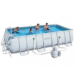 Piscine tubulaire rectangulaire Bestway 7,32 x 3,66 x 1,32 m avec filtre à cartouche et accessoires 