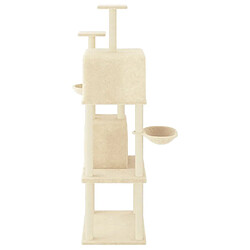 Acheter Arbre à chat avec griffoirs,niche pour chat en sisal Crème 180 cm -MN62753